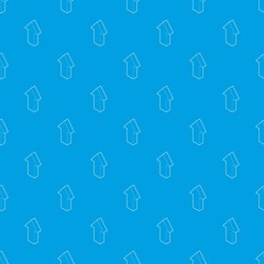 Up arrow pattern vector seamless blue repeat for any use