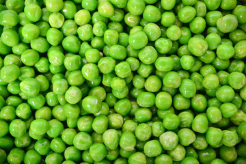 background of green peas