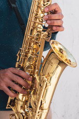 Fototapeta premium Saxofón