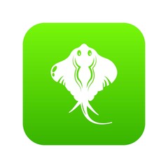 Stingray icon. Simple illustration of stingray vector icon for web
