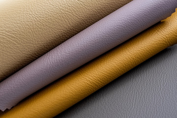 Leather material artificial leather color card