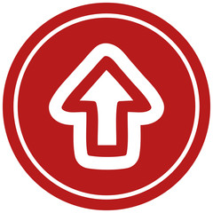 direction arrow circular icon