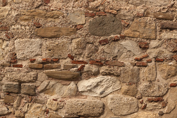 Background of stone wall texture