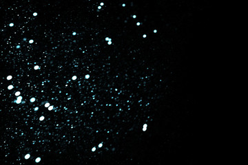 Glitter dust overlay
