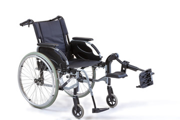 Fototapeta premium Image of wheelchair isolated on white background