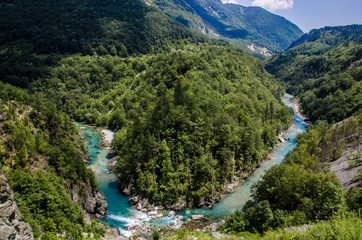 Montenegro, Valley under the Tara river