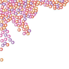 Colored carnaval confetti background, texture or pattern