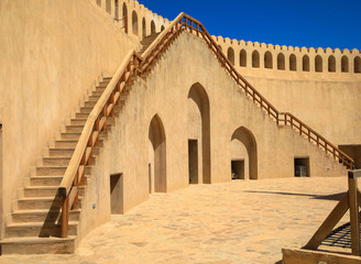 Treppenaufgang Fort Nizwa, Oman