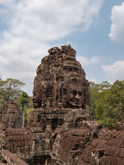 Angkor Thom Temple in Cambodia