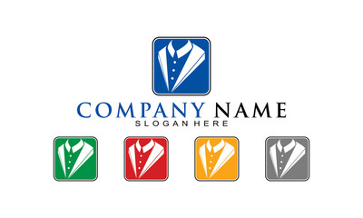 Official dress set template logo