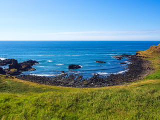 Kueste in Nordirland beim Giants´s Causeway