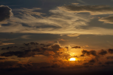 夕焼け空