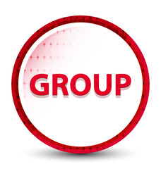 Group misty frozen red round button