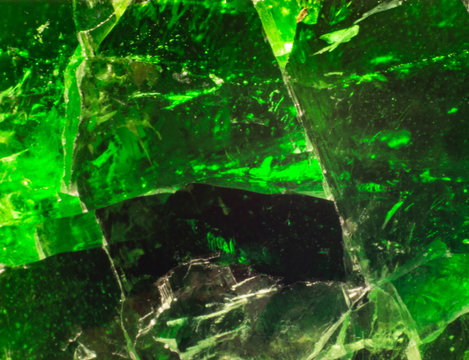 Natural chrome diopside texture abstract background