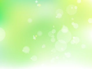 Obraz premium Image of fresh green and light Background material