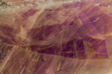 Abstract background texture of natural crystal amethyst