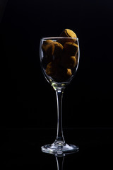 glass of wine