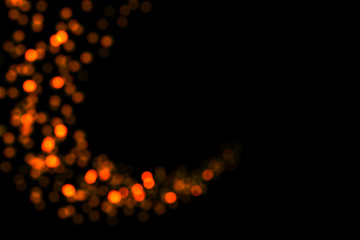 Bokeh overlay, blurred overlay, abstract background