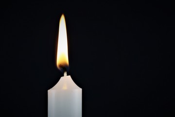 An Image of a candle