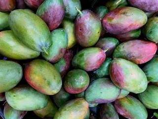 colourful mangoes background