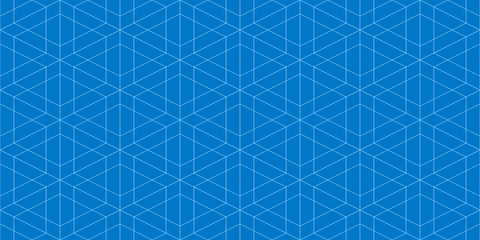 Background pattern seamless geometric abstract blue color vector.