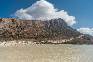 Balos lagoon