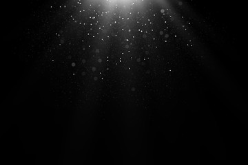Cinematic dust and light leak photo overlay