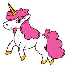 Cute unicorn.