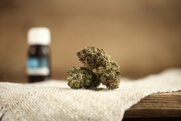 close up recreation marijuana medical cannabis oil cbd