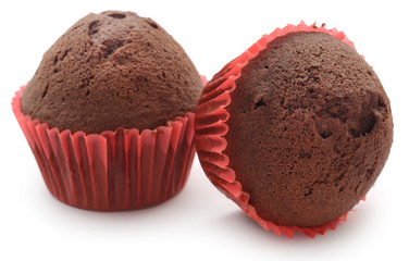 Freshly prepared homemade muffin