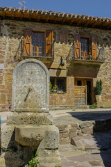 Pineda de la Sierra. Village of Burgos. Spain