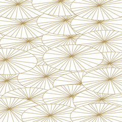 Japanese pattern vector. Umbrella background. Japanese vector patterns set