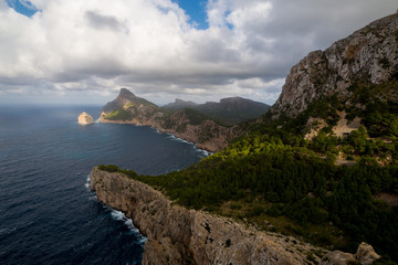 Fototapeta premium Mallorca landscape at the summer 