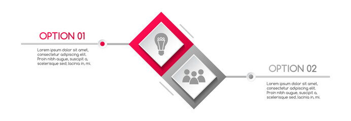 Infographic template - business timeline. Vector
