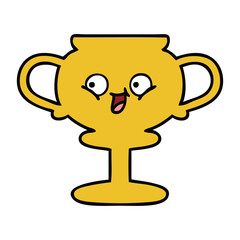 cute cartoon trophy