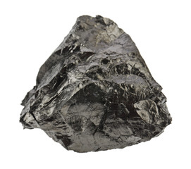 coal isolated on white background