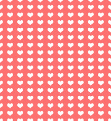 love, ornament, texture, seamless pattern, red, vintage, retro