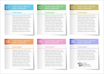 Banner and heading design, Vector graphics	