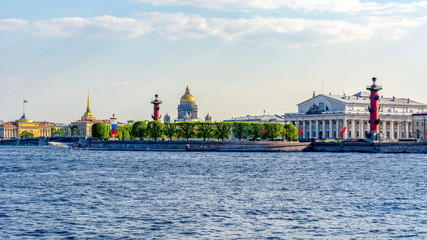 Naklejka premium St. Petersburg cityscape, Russia