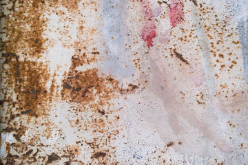 Rusted painted metal texture - Bilder
