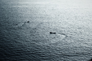 Fishing boats on the beautiful coasts of Indian Ocean