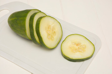Fresh cucumber, Cucumis sativus