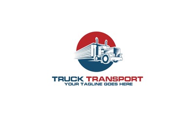 Truck Transportation Logo