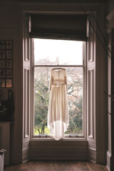 Wedding Dress in Window