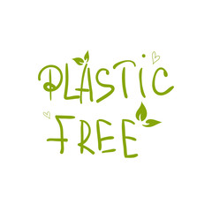 Zero Waste Concept. Hand drawn elements. Vector illustration.