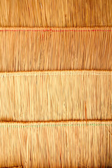 straw roof pattern background