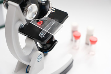 Microscope for  research at school and at home