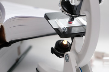 Microscope for  research at school and at home