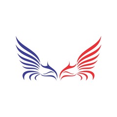 Fototapeta na wymiar Eagle logo design