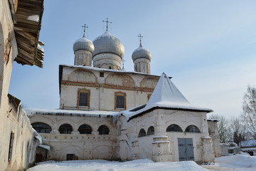 Fototapeta na wymiar Znamensky Cathedral. Veliky Novgorod